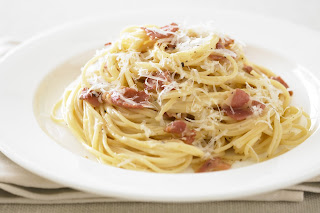 Resep Fettucini Carbonara Smoke Beef