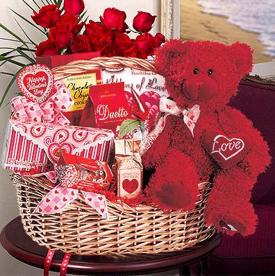 Men Valentine Gift Basket