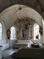 Interior of Ängsö parish church.