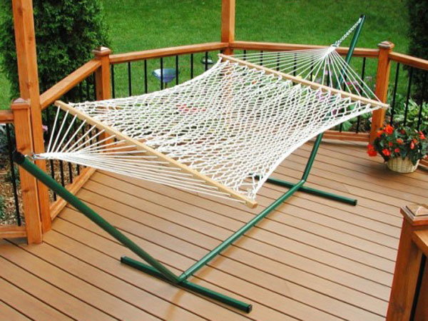 how to make a wooden hammock stand
