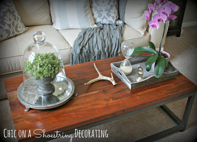 Chic on a Shoestring Decorating blog, Holbrook coffee table