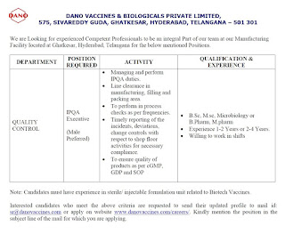 Dano Vaccines and Biologicals