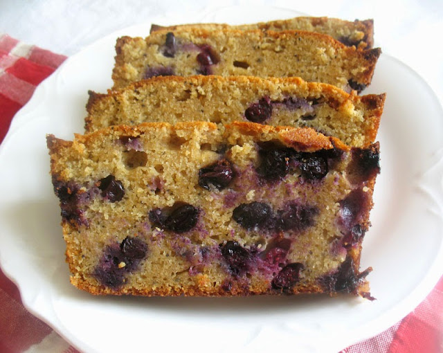 Blueberry Ricotta Pound Cake