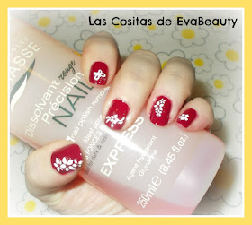 Manicura Masglo y decoracion pegatinas uñas nails nailart