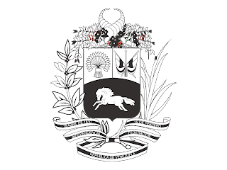 Logo Escudo de Venezuela Black And White Vector Cdr & Png HD