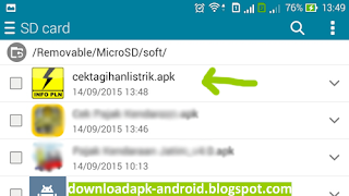 Cara Cek Tagihan PLN di Android APK