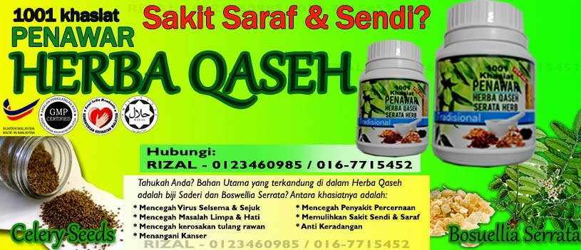 Herba Qaseh Ubat Penyakit Saraf dan Sendi