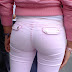 Ass in pink pants