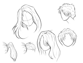 How to Draw Photo realistic Hair step by step 