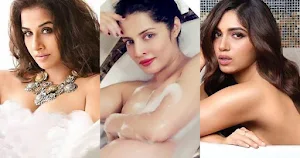 bollywood actress nude bathtub bold photoshoot