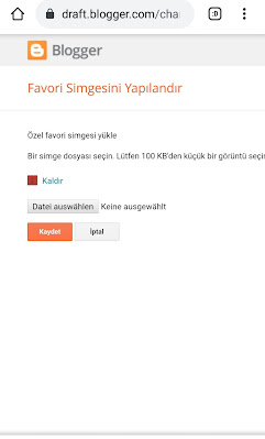 favicon değiştirme