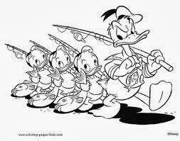 Disney Halloween Characters Coloring Pages 4