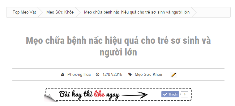 Template Blogspot tin tức, mẹo vặt chuẩn SEO