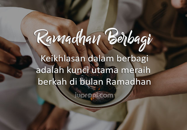 50 Kata Kata Mutiara Berbagi di Bulan Suci Ramadhan 2023 Cocok untuk Caption Instagram