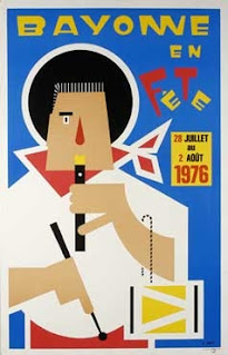 bayonne 1976 pays basque affiche fêtes