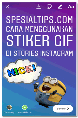 Begini Cara Gunakan Stiker  GIF  Di Instagram Stories 