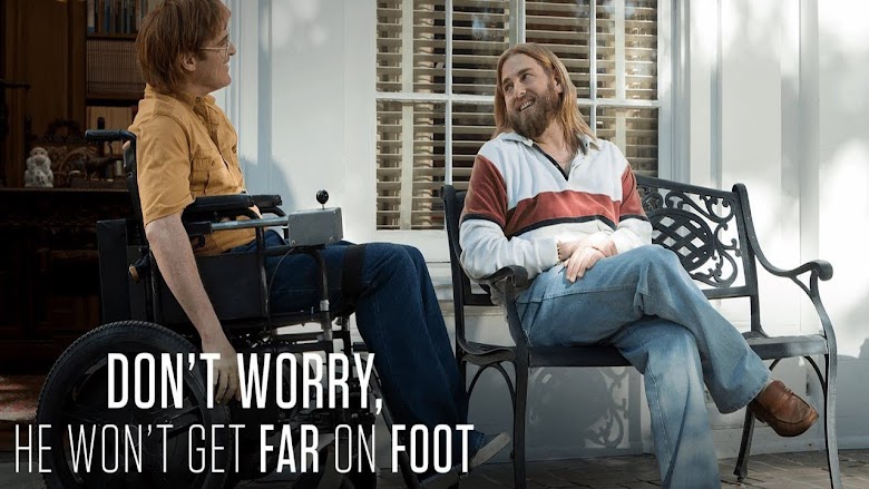 No te preocupes, no llegará lejos a pie 2018 pelicula en ingles