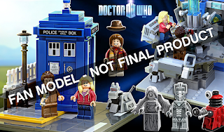 Fan designed Doctor Who Lego set image
