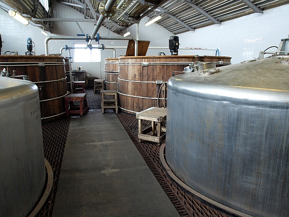 the Glenglassaugh washbacks