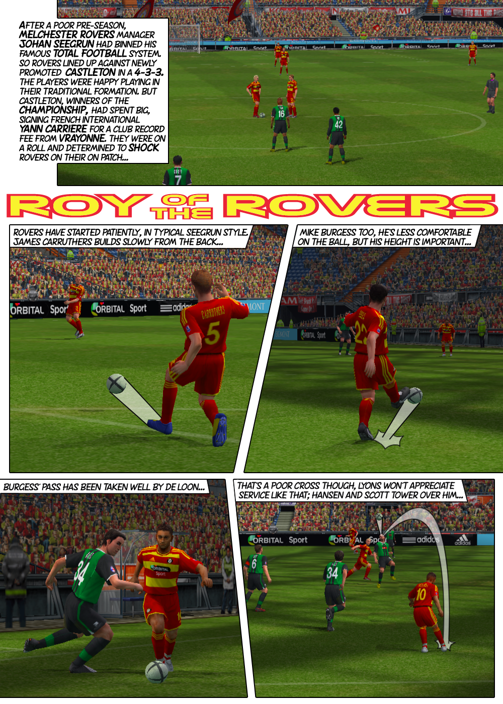 Roy Of The Rovers New Stories Roy Of The Rovers Total Football 15 16