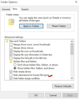 Why Turn File Extensions On?