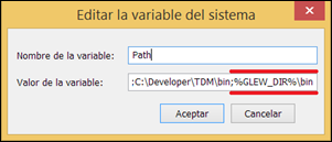 GLEW DLL PATH