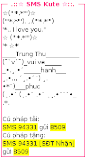 sms kute trung thu 1