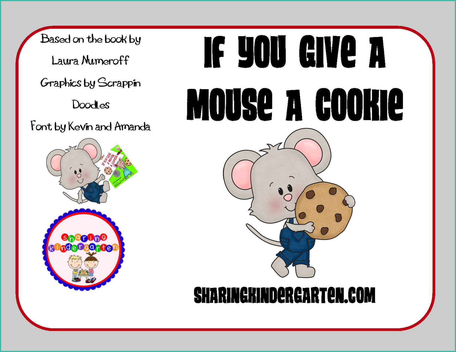 Download New if You Give A Mouse A Cookie Coloring Pages Free | Top ...