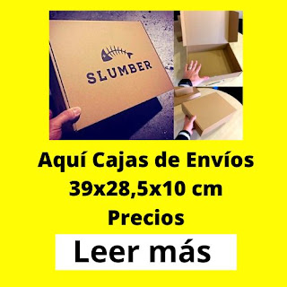 Precios Cajas de Envíos 39x28,5x10