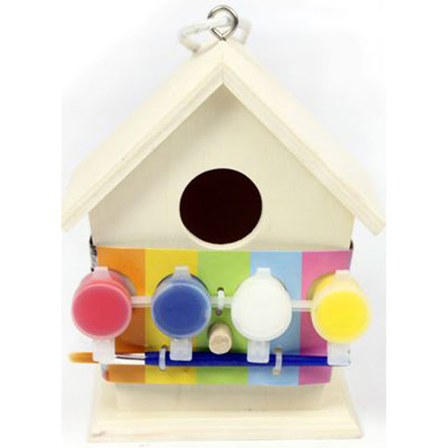 Paint Your Own Birdhouse