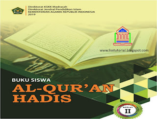 buku al-qur'an hadis kelas 2 mi