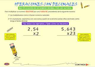  multiplicación de decimales