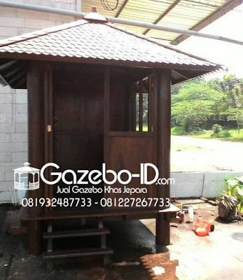 Gazebo Glugu Pos Security