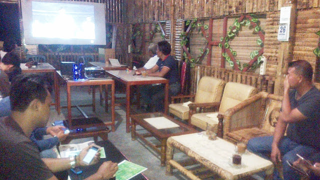 Dandim 1415 Kepulauan Selayar, Nonton Bareng Seagames 2017 di Bamboo Coffee