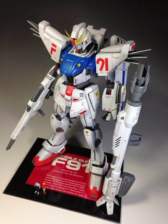 Custom Build 1 60 Gundam F91 Gundam Kits Collection News And Reviews