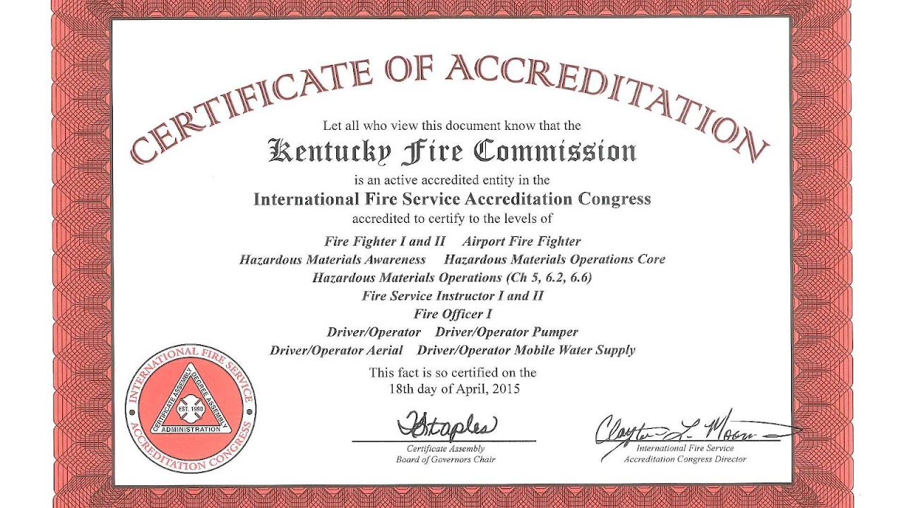 Fire Inspector Qualifications