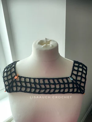 crochet mesh top pattern free
