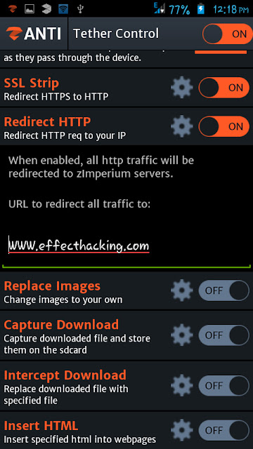 redirect all http requests