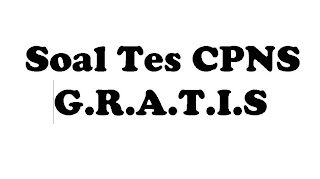 Download Soal Tes CPNS 2013 Gratis