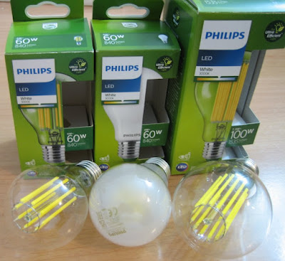 Bombillas de bajo consumo ¿ ahorro o timo ?: Bombillas led Philips Ultra  Efficient de 210 lm/W