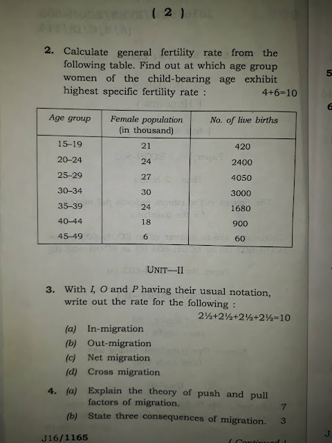 previous year question paper assam university