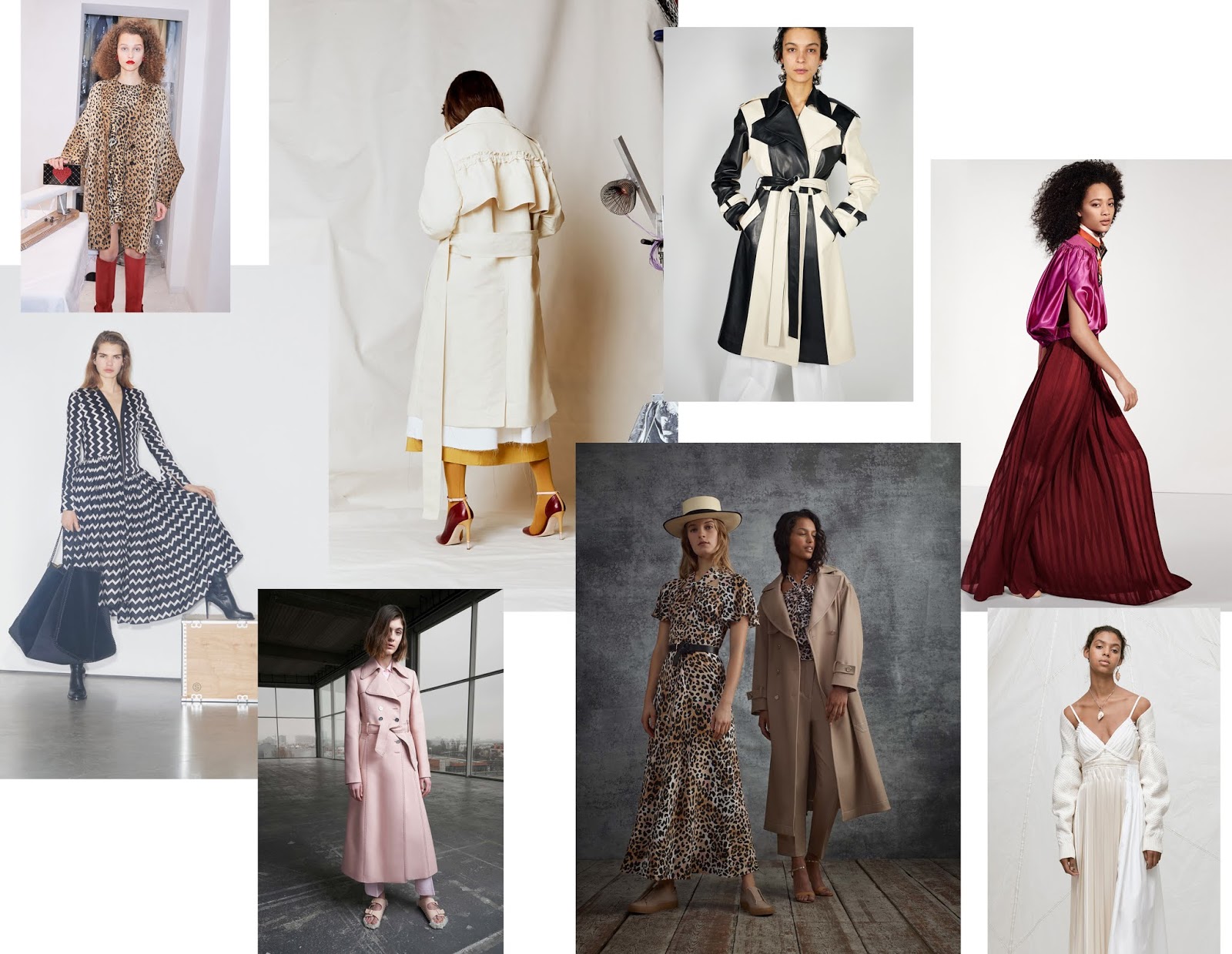 Pre-Fall 18, Inspiration, Trend, Trend Piece, Animal Print, Monochrome, Pleating, Trench Coat, PF18, Fashion, Fashion Blog, Laura Rebecca Smith