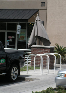 Parking provided at the Pita Pit