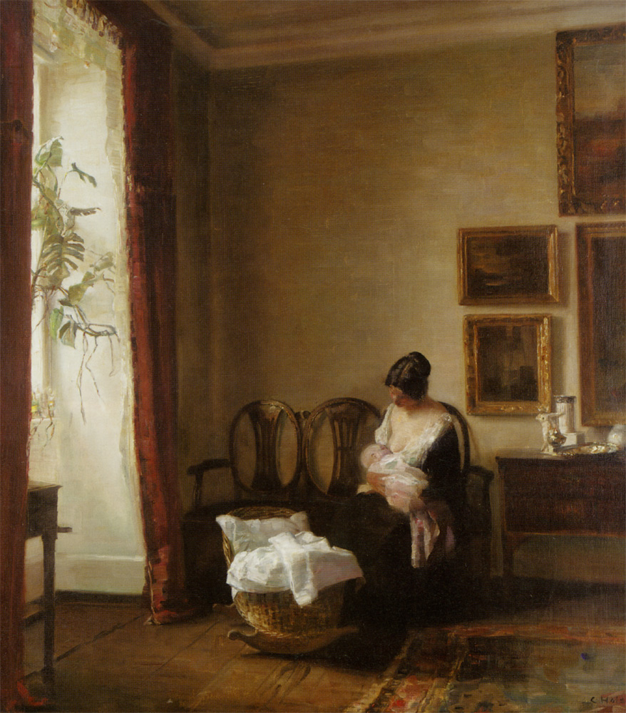 carl wilhem holsoe painting