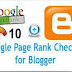 GOOGLE PAGE RANK CHECKER TOOL