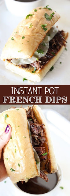 INSTANT POT FRENCH DIP SANDWICH RECIPE