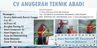 Jasa Service AC Panasonic Daerah Sidoarjo