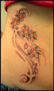 Lower Front Japanese Tattoos With Image Cherry Blossom Tattoo Designs Especially Lower Front Japanese Cherry Blossom Tattoos For Female Tattoo Gallery 2