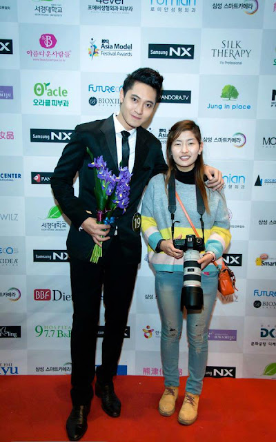 myanmar model first prize winner tun ko ko from 13th asia model competition at korea