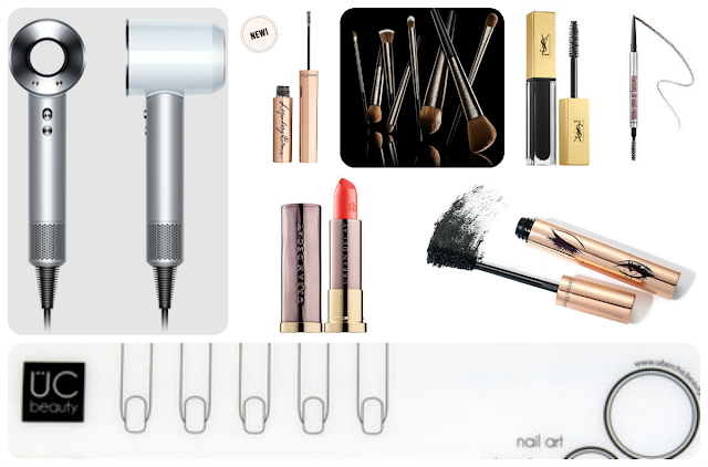 June 2016 Wish List: Dyson Supersonic, Urban Decay Pro Brushes, Charlotte Tilbury LEgendary Lashes, UberChic, Benefit Precisely Yours Brows, Urban Decay Vice Lipstick